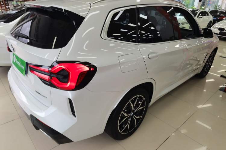 Used BMW X3 2022 Restyled xDrive25i M Sport Package Rear Right 45 Deg