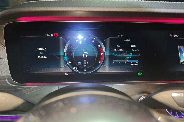 Used Mercedes-Benz E-Class 2019 Restyled E 300 L Sporty and Stylish Edition Instrument Cluster