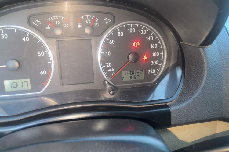 Used Volkswagen Polo 2008 Jingqu 1.4L Manual Elegant Edition Odometer Close Up