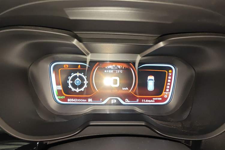 Used GAC Group Qizhi PHEV 2019 1.5L Smart Connect Premium Edition Instrument Cluster