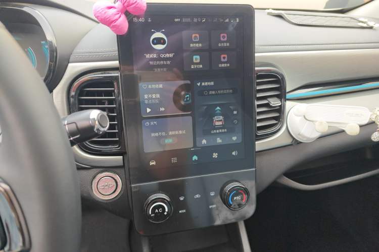 Used Chery QQ Little Ant 2024 Revised Version Youth Edition 251 km True Love Edition 25.05 kWh Audio And AC Panel