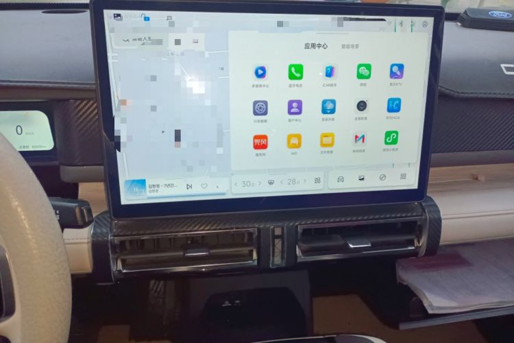 Used iCAR 03 2024 472km Four-Wheel Drive Long-Range Version Audio And AC Panel