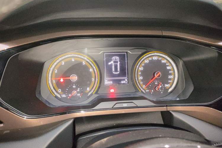 Used Volkswagen Tharu 2020 280TSI Two-Wheel Drive Comfort Edition China VI Standard Instrument Cluster