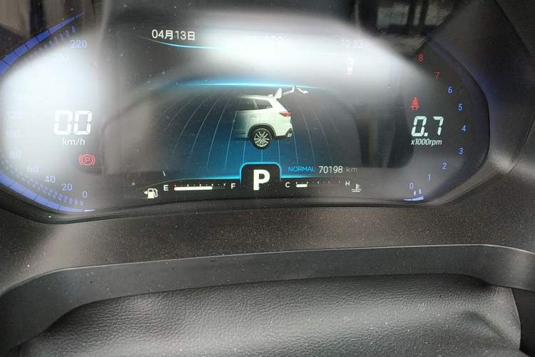 Used Chery Tiggo 8 2020 Facelifted Version 290TGDI Automatic Elite Edition Odometer Close Up