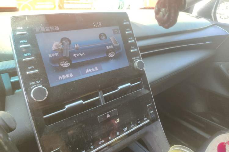 Used Toyota Avalon 2019 Dual-Engine 2.5L Luxury Edition China V Standard Audio And AC Panel