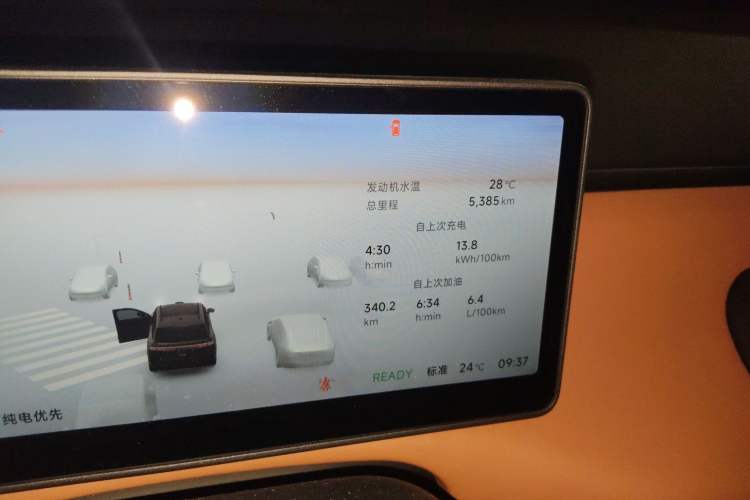 Used Leapmotor C16 2026 Extended-Range 280 LiDAR Zhizun Edition 6 Seats Odometer Close Up