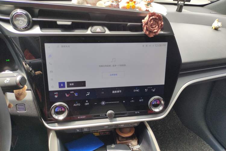 Used Lexus RZ 2023 450e All-Wheel-Drive Luxury Edition Audio And AC Panel