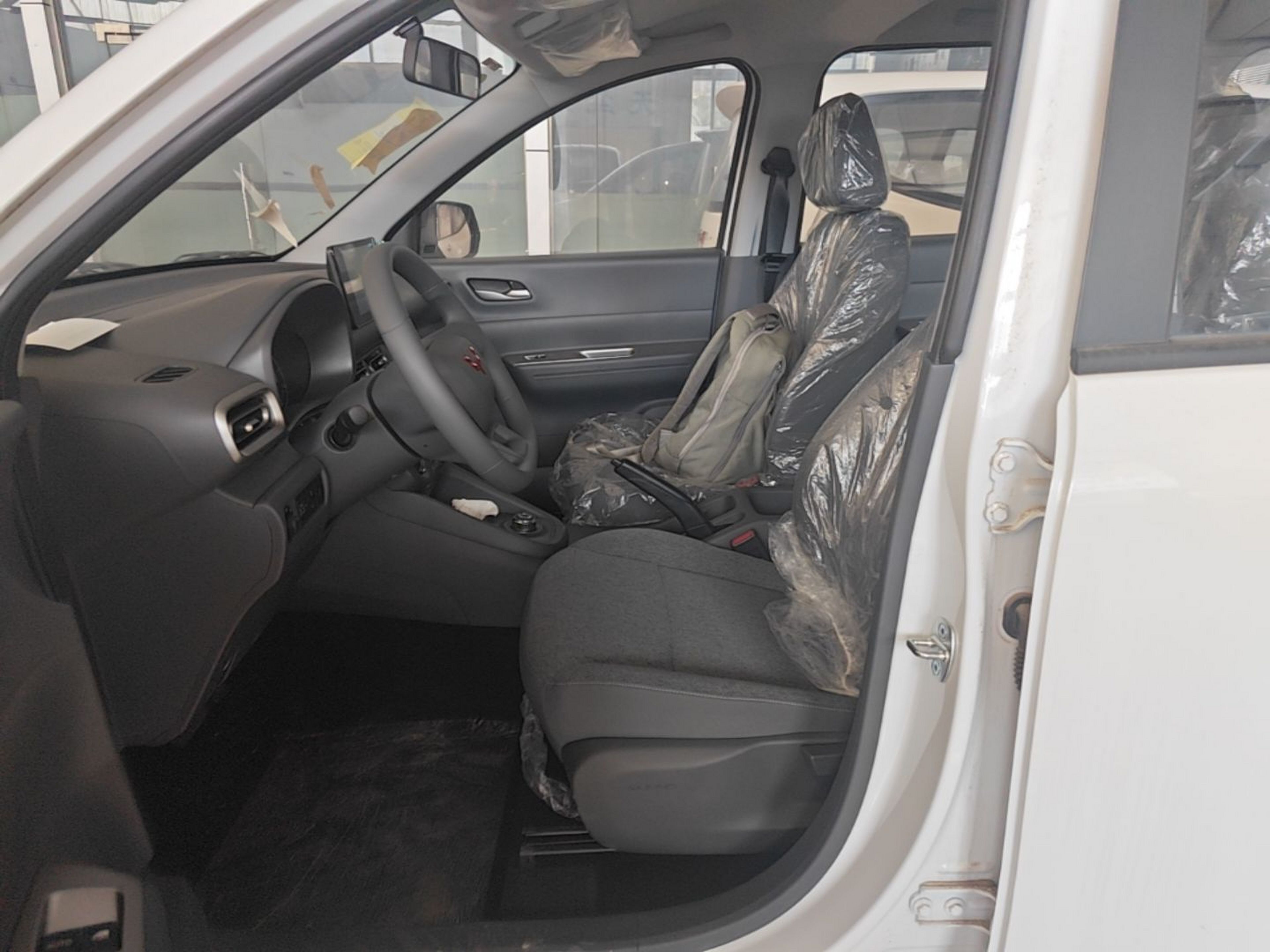 Vordere Reihe im Auto
