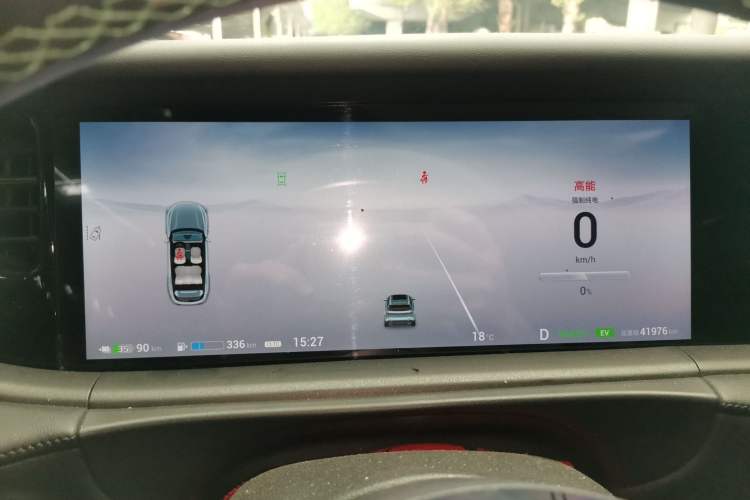 Used VOYAH FREE 2025 318 259 km All-Wheel-Drive Exploration Edition Instrument Cluster