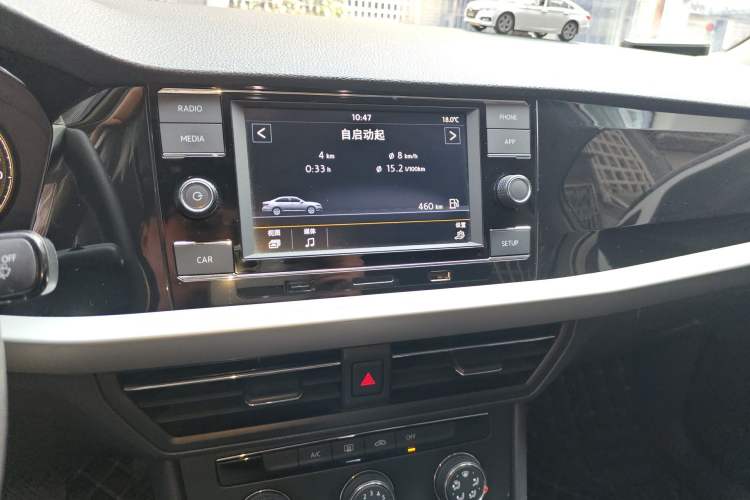 Used Volkswagen Lavida 2019 1.5L Automatic Comfort Edition China VI Standard Audio And AC Panel