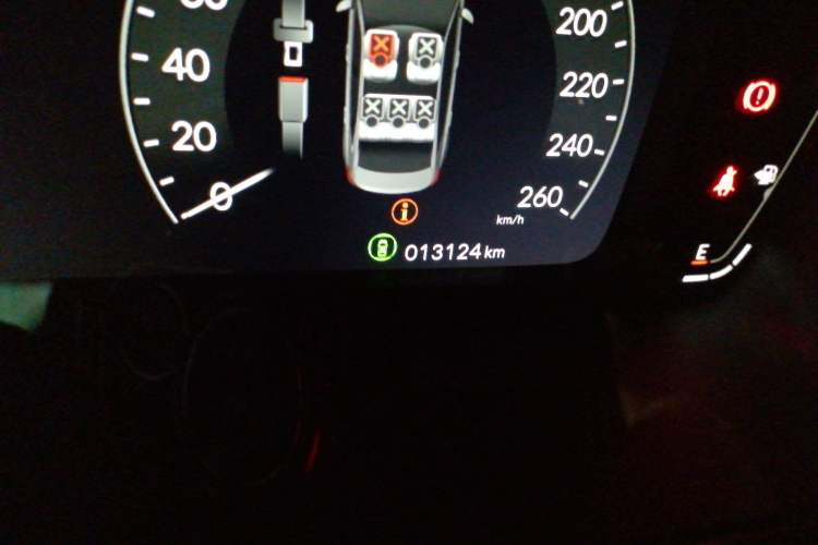 Used Honda Integra 2022 240TURBO CVT Luxury Edition Odometer Close Up