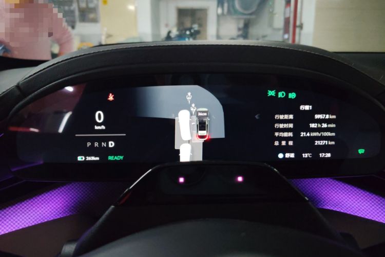 Used Zeekr 001 2025 WE Edition 95 kWh All-Wheel Drive Instrument Cluster