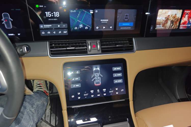 Used Li Auto ONE 2021 Extended-Range 6-Seater Version Audio And AC Panel