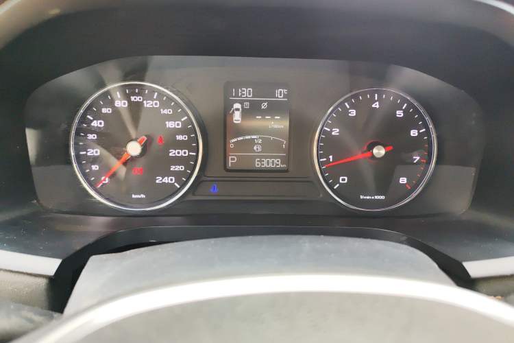 Used Roewe i6 2020 PLUS 1.6L CVT 4G Connected Glory Luxury Edition Odometer Close Up