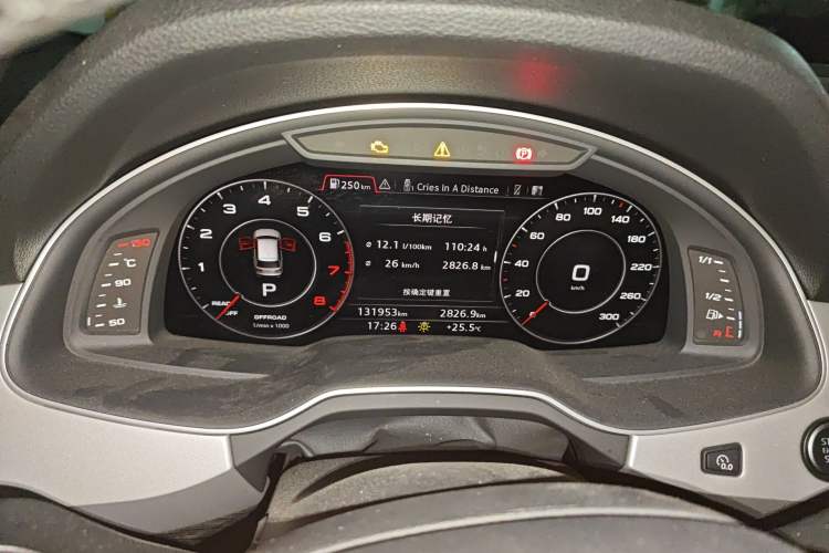 Used Audi Q7  Instrument Cluster