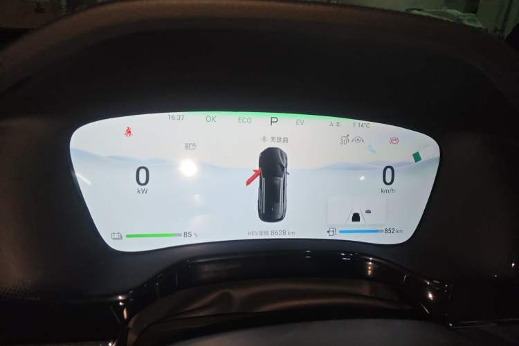 Used BYD Tang New Energy 2024 DM-i Glory Edition 112KM Flagship Model Instrument Cluster