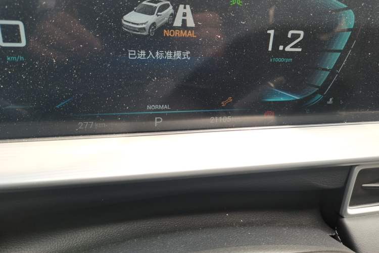 Used EXEED Zhuifeng 2022 Versailles Edition 1.6T DCT Yu Feng Xing Version Odometer Close Up
