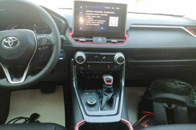 Used Toyota RAV4 2021 Revised Version Dual-Motor Hybrid 2.5L E-CVT 4x4 Elite PLUS Edition Audio And AC Panel