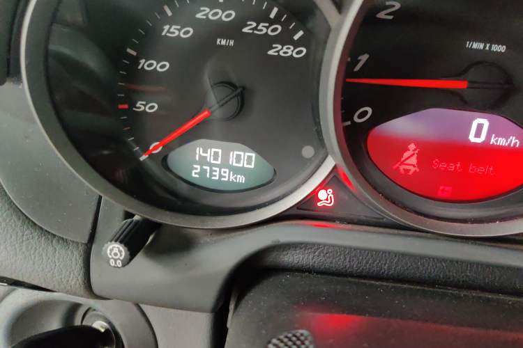 Used Porsche Boxster 2011 Boxster Black Edition 2.9L Odometer Close Up