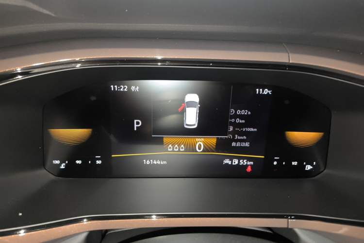 Used Volkswagen Tharu 2022 280TSI Two-Wheel-Drive Luxury Edition Instrument Cluster