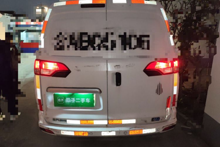 Used BAIC Ruixiang Boteng V2 EV 2022 Enclosed Van Standard Type Henan Lithium Battery Rear