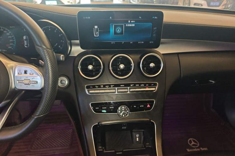 Used Mercedes-Benz C-Class 2021 C 260 L Sport Edition Star Collection Audio And AC Panel