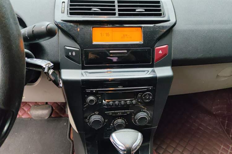 Used Citroen C-Quatre 2013 Sedan 1.6L Automatic Prestige Model Audio And AC Panel