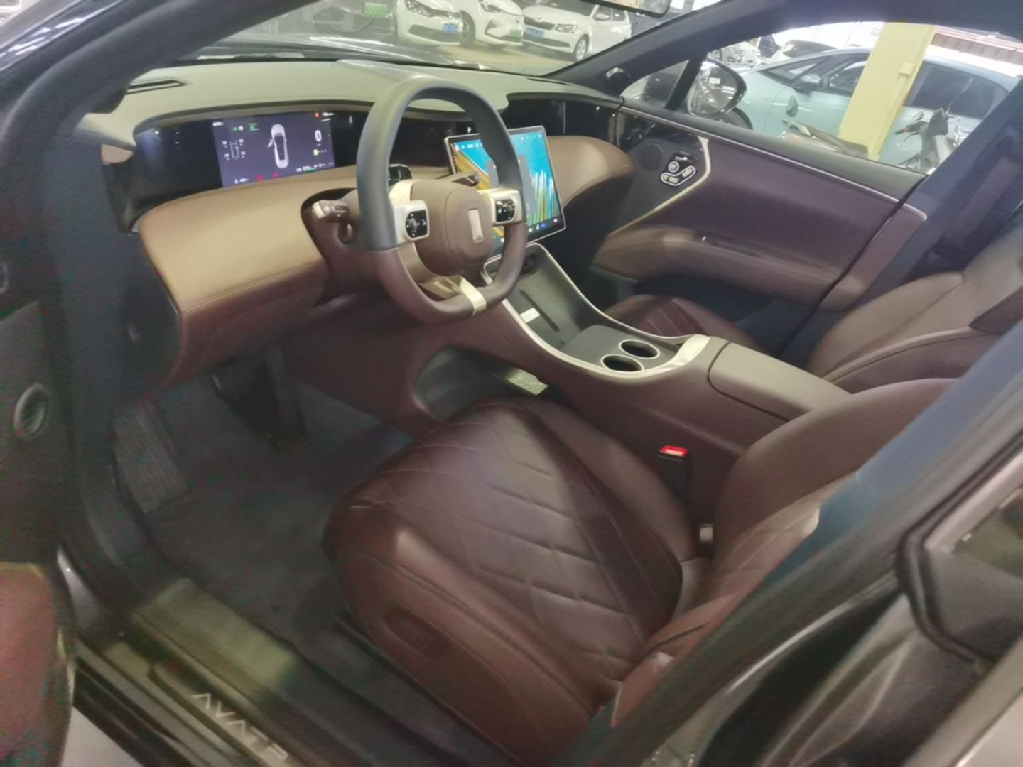 Avant de la voiture