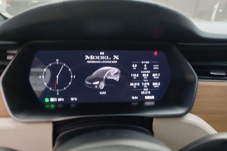 Used Tesla Model X 2019 Performance High-Performance Edition Instrument Cluster