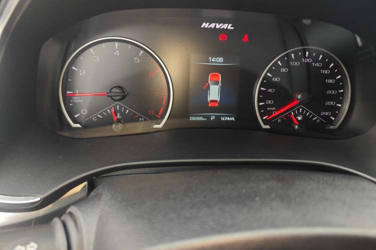 Used Haval H6 2023 National Trend Edition 1.5T Automatic Urban Version Odometer Close Up
