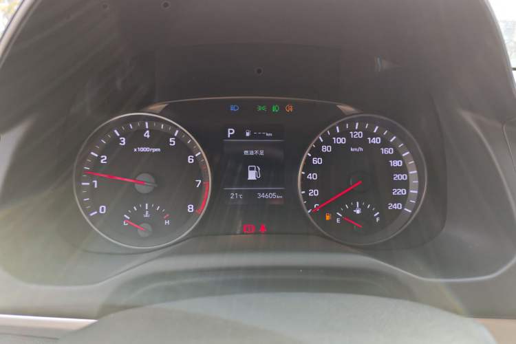 Used Hyundai Elantra (6th Generation / Lingdong) 2019 1.5L CVT ZhiXuan – Elite Version Instrument Cluster