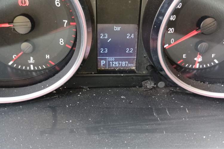 Used Haval H6 2017 Red-Label Sport Edition 1.5T Automatic Two-Wheel Drive Luxury Model Odometer Close Up