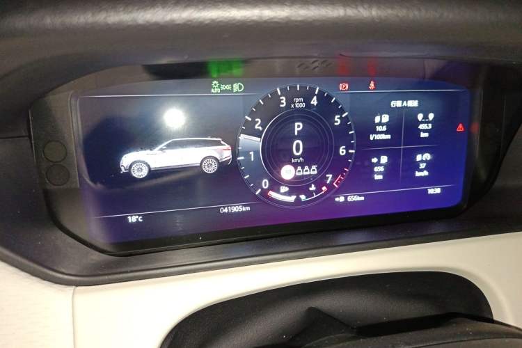 Used Land Rover Range Velar 2021 P250 Sparkling Black Limited Edition Instrument Cluster