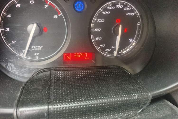 Used MG 3 2011 1.3L AMT Comfort Edition Odometer Close Up