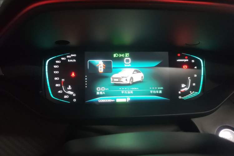 Used Dongfeng Aeolus Yixuan MAX 2021 1.5T Ultra-Stylish Trendsetter Edition Instrument Cluster