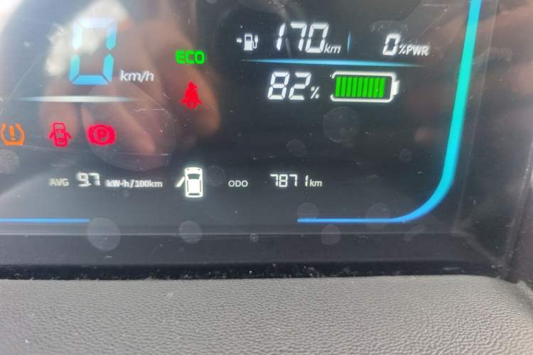 Used CHANGAN NEVO Lumin 2022 210km Sweet Edition Odometer Close Up