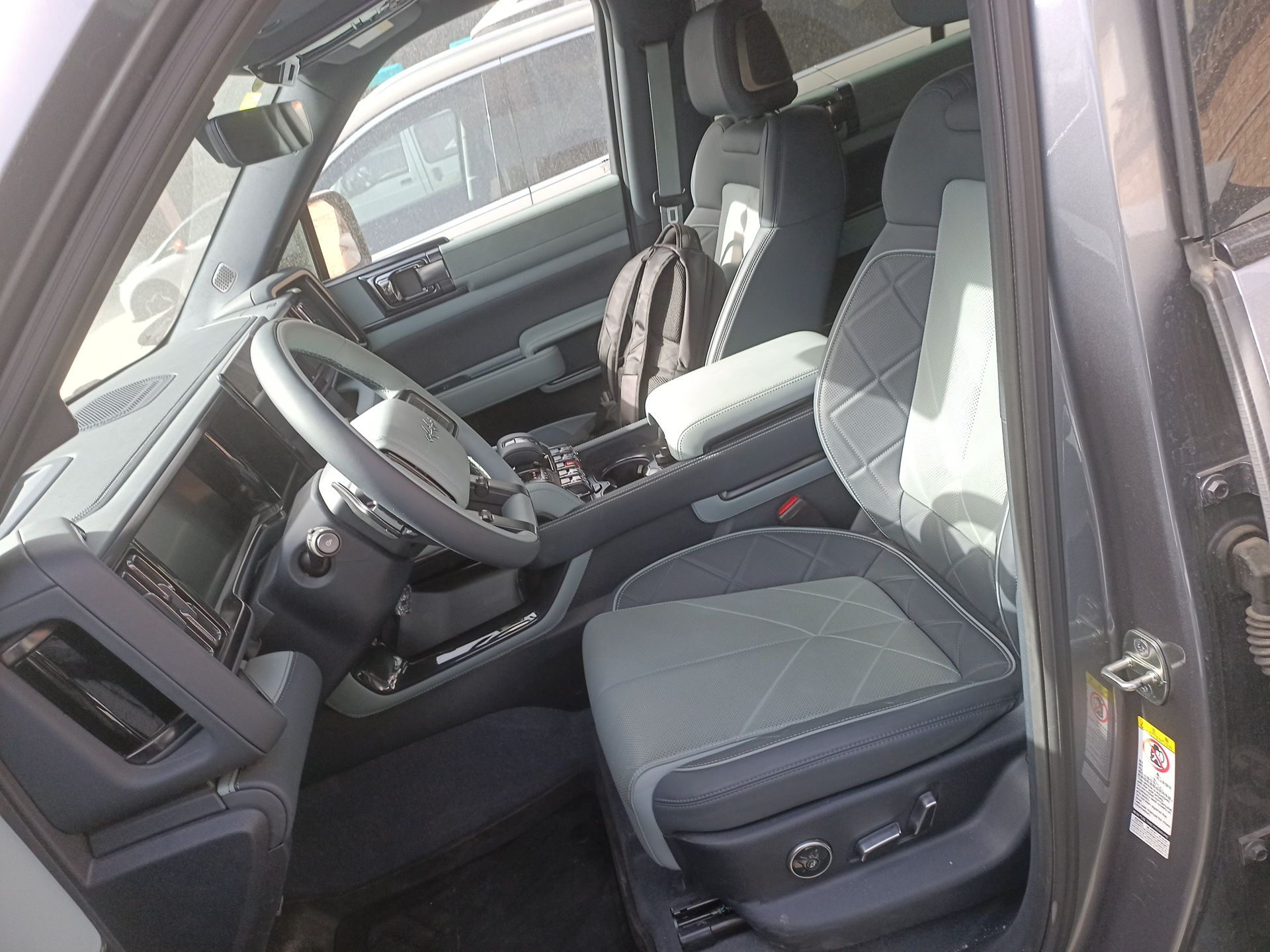 Avant de la voiture