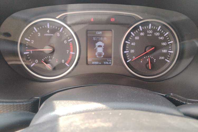 Used Great Wall Wingle 5 2023 "Dry Meal" Version 1.5T Gasoline Two-Wheel-Drive Advanced Large Double Odometer Close Up