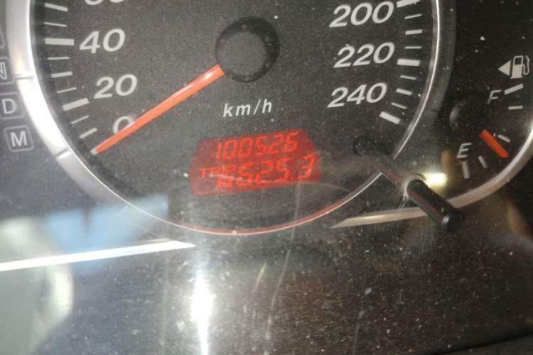 Used Mazda 6 2012 2.0L Automatic Fashion Edition Odometer Close Up