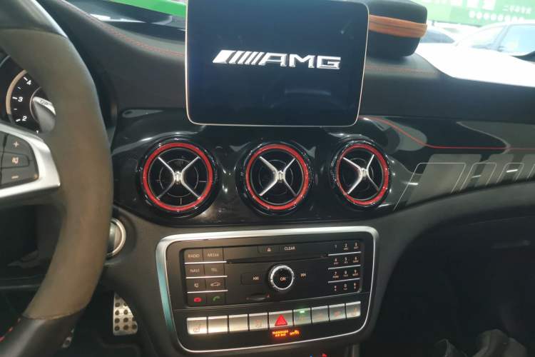 Used Mercedes-Benz CLA AMG 2017 Facelift AMG CLA 45 4MATIC Audio And AC Panel
