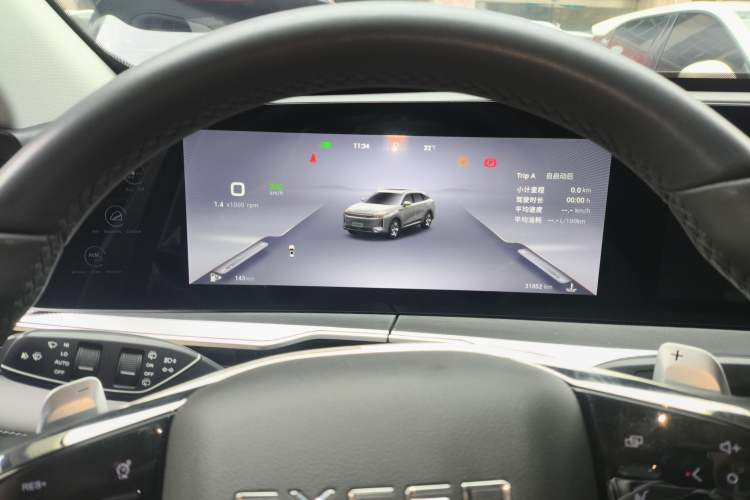 Used EXEED Stellar 2023 400T Two-Wheel Drive Comfort Edition Instrument Cluster