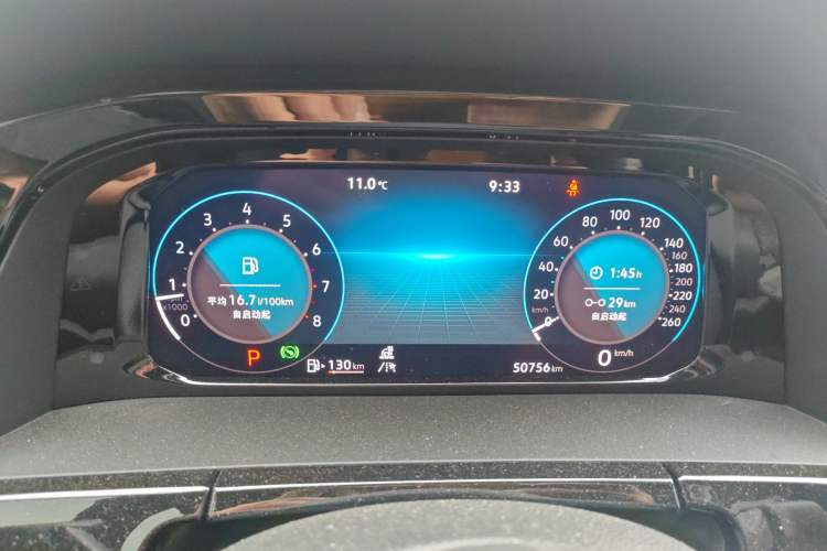 Used Volkswagen Teramont 2023 530 V6 All-Wheel Drive Prestige Flagship Edition Instrument Cluster
