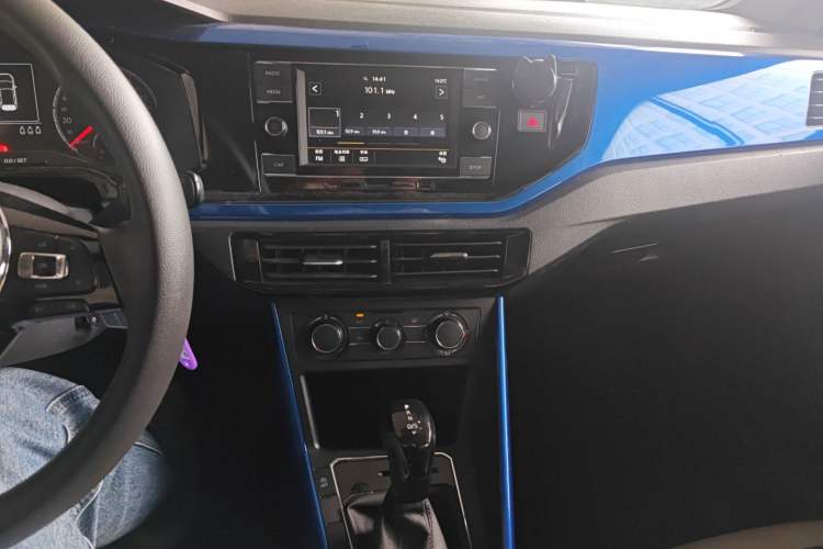 Used Volkswagen Polo 2019 Plus 1.5L Automatic Colorful Technology Edition Audio And AC Panel