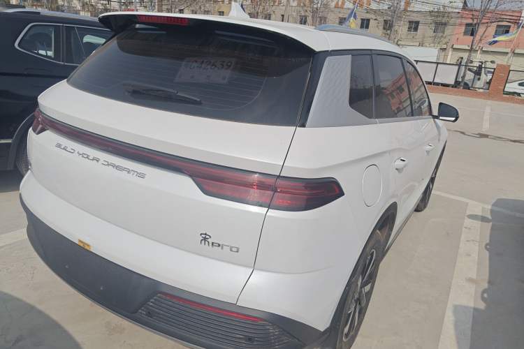 Used BYD Song Pro New Energy 2024 HONOR Edition DM-i 71KM Navigation Model Rear Right 45 Deg