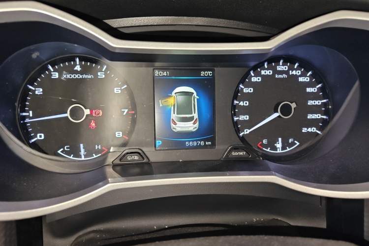 Used Geely Auto Emgrand GS 2017 Elegant Edition 1.3T Automatic Smart Connectivity Model Instrument Cluster