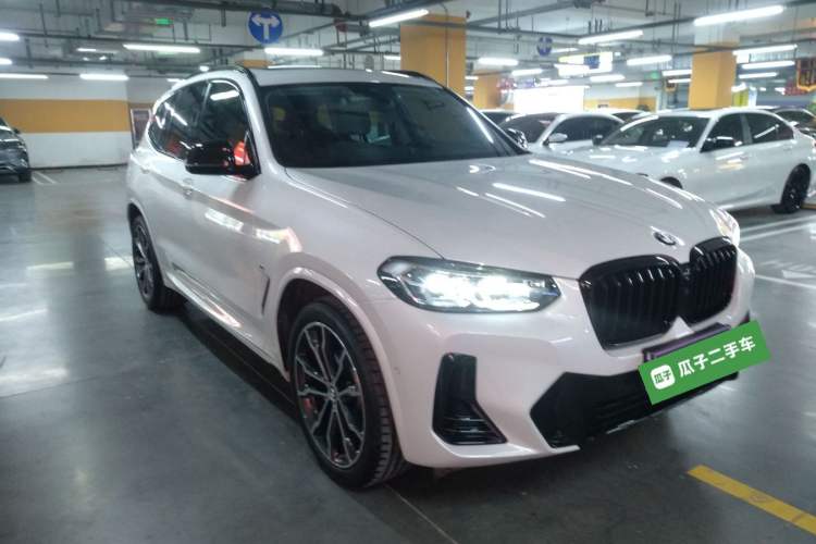 Used BMW X3 2023 xDrive30i Leading Model M Night Edition Package Front Right 45 Deg