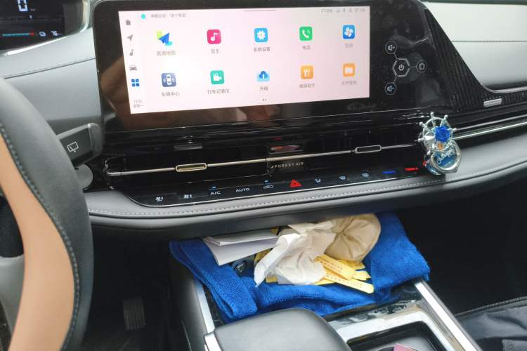 Used CHANGAN NEVO Q05 2023 125 Air Audio And AC Panel