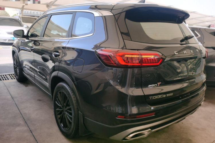 Used Chery Tiggo 8 PLUS 2021 290TGDI DCT Haoting Edition Rear Left 45 Deg