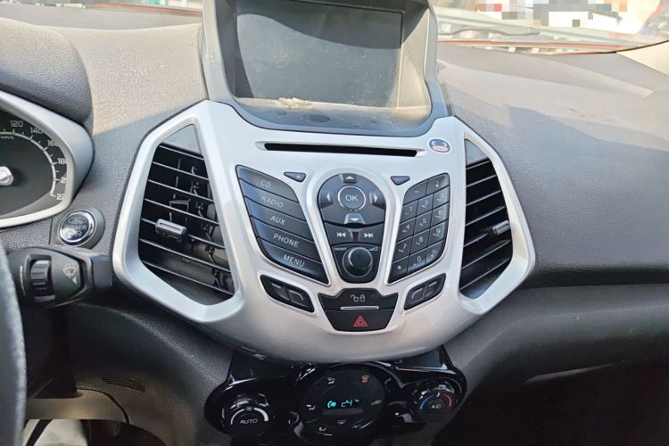 Used Ford EcoSport 2013 1.5L Automatic Prestige Model Audio And AC Panel