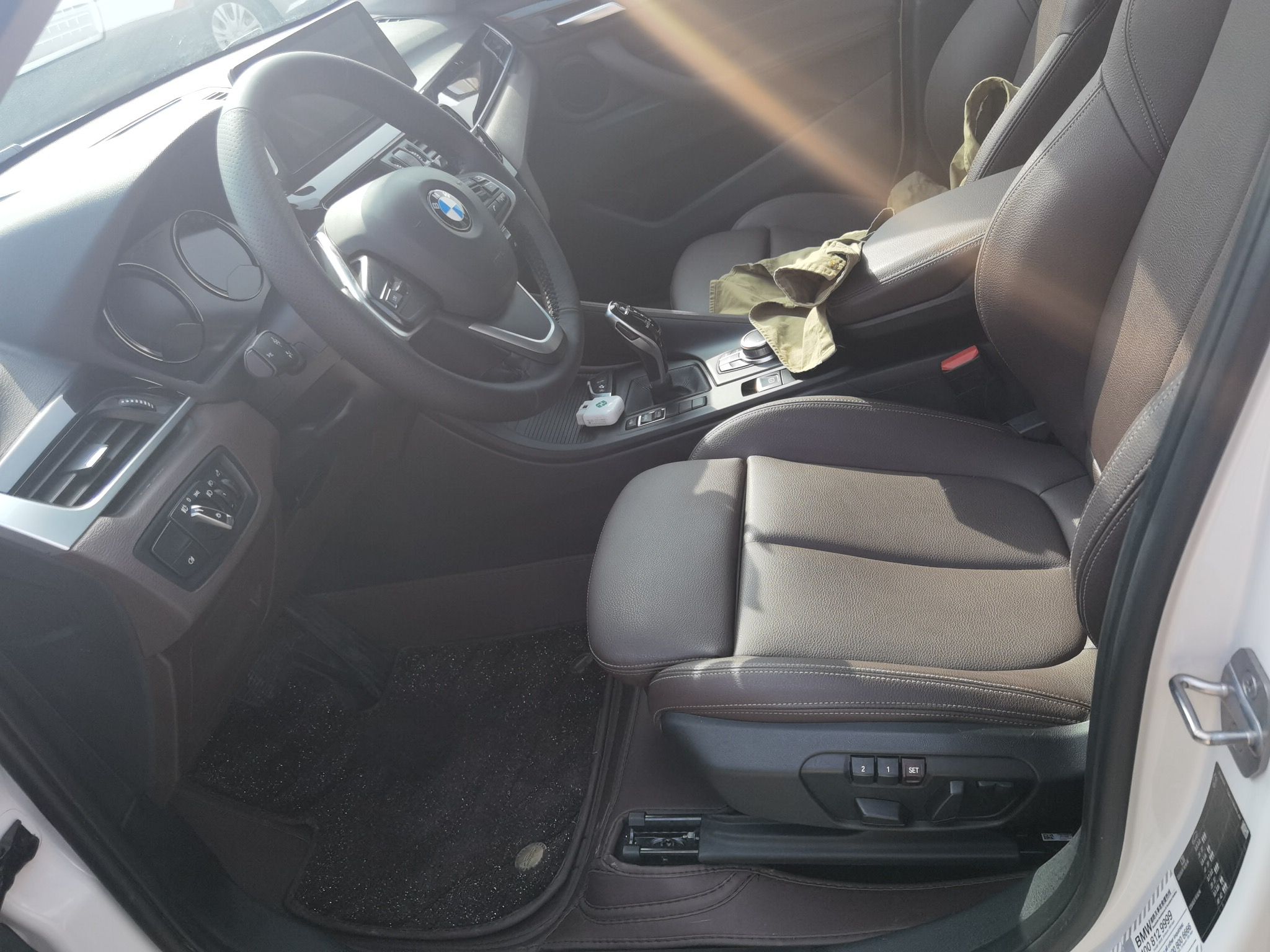 Avant de la voiture